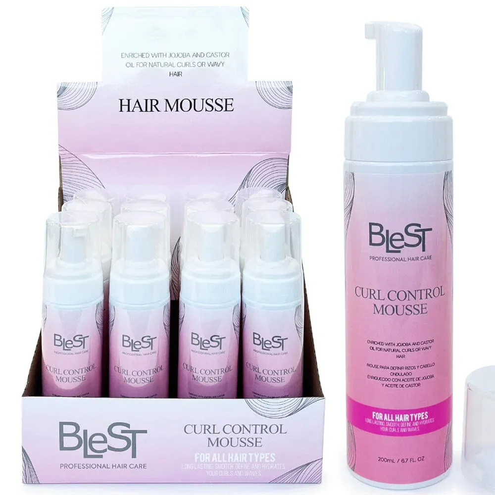 Blest Professional Hair Care - Curl Control Mousse