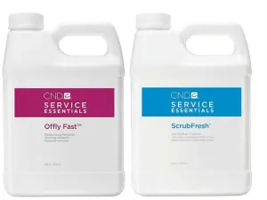 CND Scrubfresh   Offly Fast Remover Kit (salon size)
