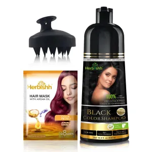 Combo Pack of Color Shampoo & Brush - Herbishh