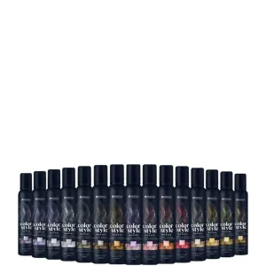 Indola Color Style Mousse - Відтінковий мус для волосся з фіксацією