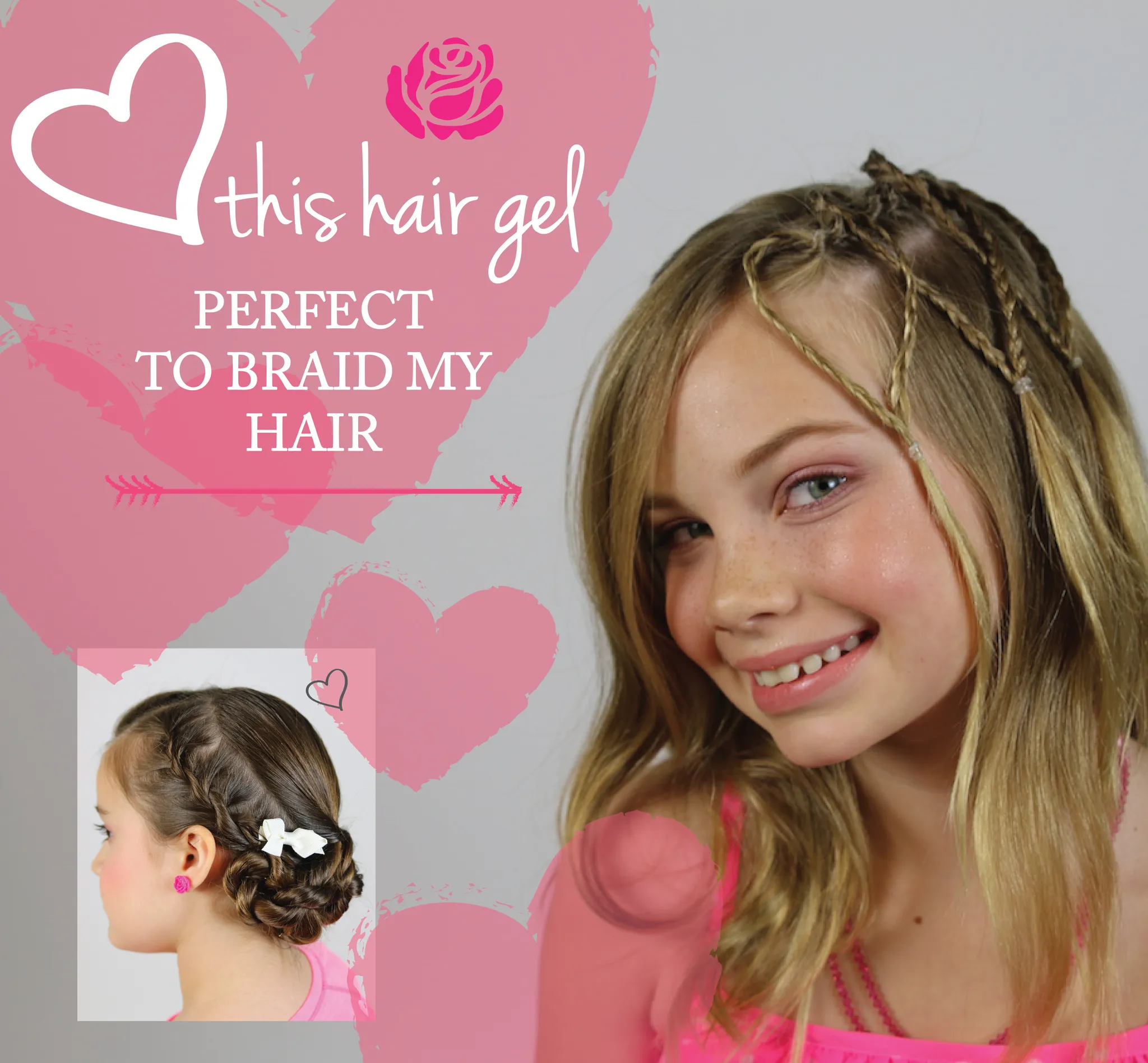 Two Pack Hair Gel for Kids